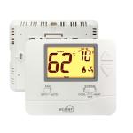 Non Programmable HVAC Thermostat Single Stage Battery - Powered