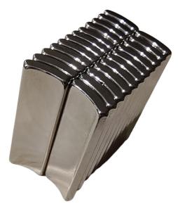 China Arc Industrial Neodymium Magnets Permanent NdFeB Magnet for Generator Motor factory