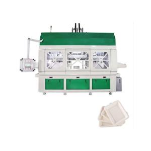 Biodegradable Sugarcane Bagasse Tableware Pulp Molding Machine Fully Automatic