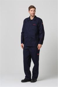 China Molten Metal Fire Resistant Protective Clothing , National Safety Apparel , Welding Protection Clothing factory
