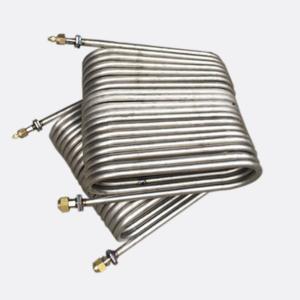 China Double Coil SS316 Air Conditioner Heat Exchanger For Cooling System factory