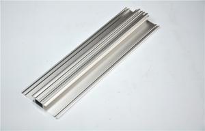 China Silver Polishing Aluminium Frame Aluminium Extrusion Profile For Windows factory