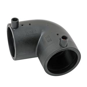 China Hot Fusion HDPE 90° Elbow Electrofusion Reducing Sleeve Pipe Fittings on sale