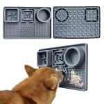 Dog Licking Mat Slow Food Bowl Food Grade Silicone With Suction Cup Pet Bowl