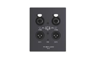 China DP22 XLR Dante Input Plate 2CH Analog Signal Conversion factory