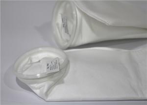China High Temperature Nylon Mesh Filter Bags Sewn Construction Glazed Finish Non Woven factory