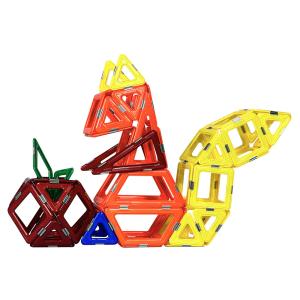 China Versatile Shapes Magnetic Tiles Animals Little Squirrel And Apple Children Toys factory
