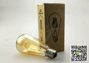 China CE RoHS FCC SAA Approved High Quality ST64 Edison LED Bulb E26 E27 B22 4W AC220-240V Shop Light Warm White Cold White factory