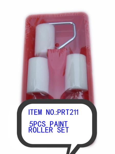 5pcs Paint Rollers Covers Durable Coating Roller Brush Wall Painting Tools