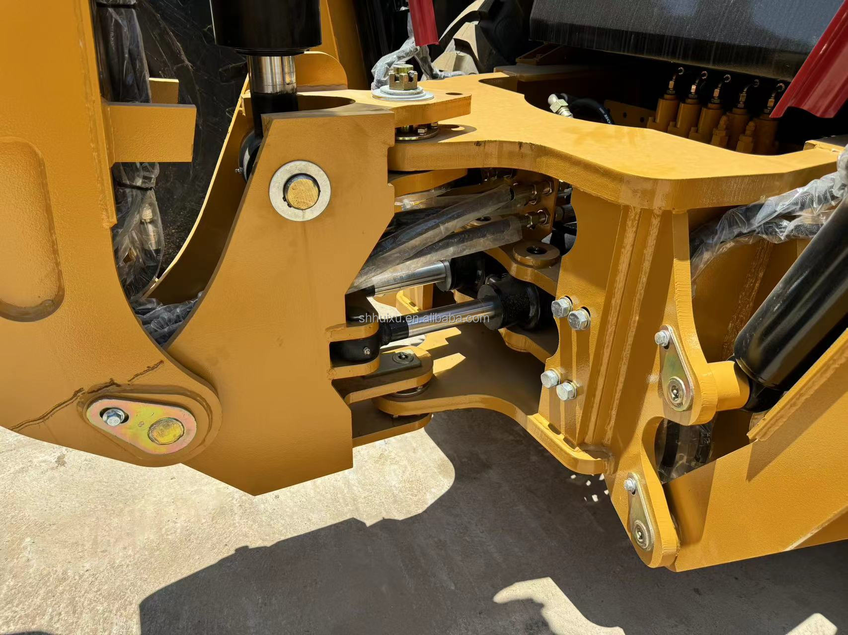 Used Excavator Caterpillar CAT420F Backhoes / Secondhand Japan Backhoes Engine In Good Condition