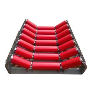 China 89mm Carbon Heavy Duty Steel Rollers For Belt Conveyor System factory