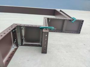 China 2MM Waterproof Aluminum Formwork Profiles For Concrete Wall factory