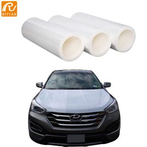 China Pe Car Vinyl Anti Scratch Protective Film White For Marine Interior Accessory factory