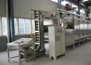 China Soybean Cashew Nut Roasting Machine , Continuous Peanut Drying Equipment factory