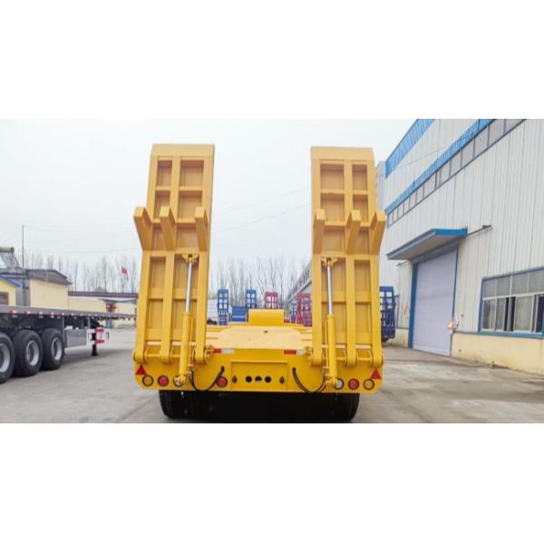 TITAN 4 Axle 100 Tons Hydraulic Semi Lowbed Trailer for Sale