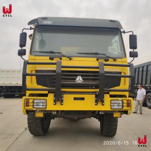 China CCC Tri Axles Dump Truck 6x6 Wheel Driver 371HP 30 Tons factory