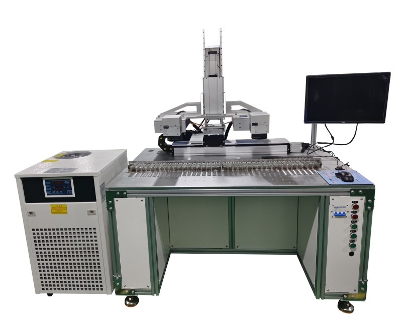 120W Double Head Laser Glass Cutting Machine 1055nm-1070nm Glass Laser Punching Machine