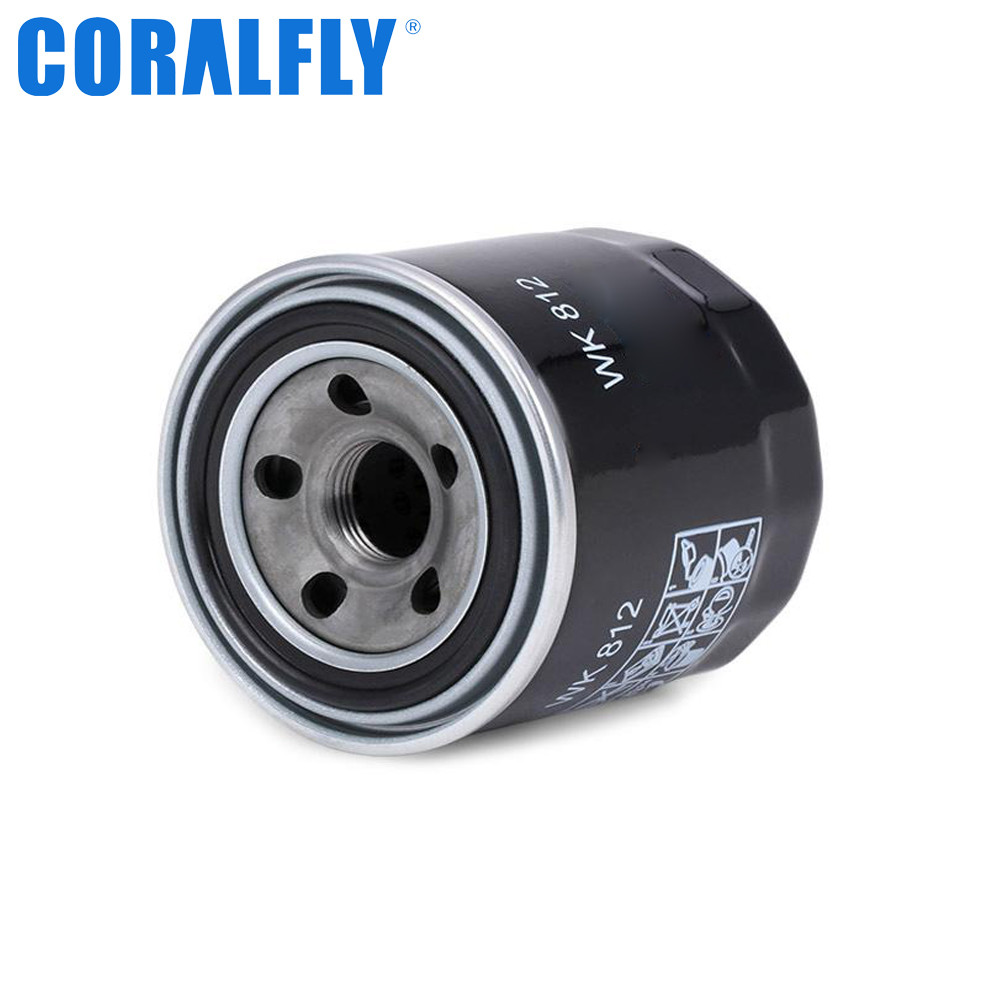 Spin On Mann WK812 Excavator Fuel Filter 17 Micron