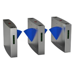 Subway Entrance Security Turnstile Gate Rfid Reader Qr Code Flap Barrier High