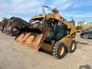 China CAT 246C Original Color Used Skid Steer Loader Safety And Accuracy In Good Condition factory