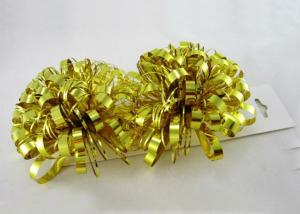 China Silver Green Yellow Hand made Fancy Bows for Gift packing and Christmas decoration factory
