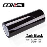 TPU 6.5mil Dark Black PPF Car Headlight Film For Car Lamps Protection