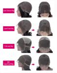 Deep Water Wave 13x4 Lace Frontal Wig Brazilian Curly Short Bob Human Hair Wigs