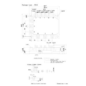 China 6MBP50RTB060 6MBP50RTB060 IPM-R3 series MITSUBISHI igbt power module factory