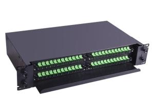China Fc Rack Mounted Fiber Optic Patch Panel ODF 19 Inch 48 Mouth Pull Type factory