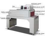 L-sealer Heat Tunnel Pva Film Packing Shrink Wrapping Machine for Cosmetic Food