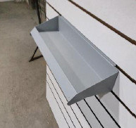 Wall Mount Floating Commercial Gondola Shelving Rack Quick Easy Assembly