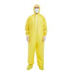 TUV Non Woven Protective Clothing , OEM Lightweight Disposable Coveralls