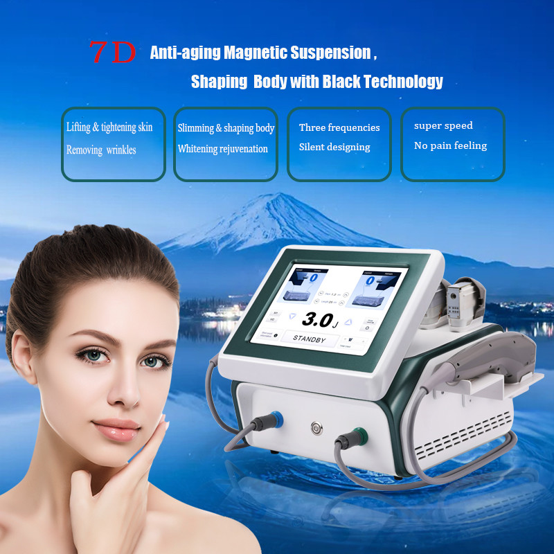 Professional 7D Beauty Instrument 7d HIFU Wrinkle Removal Anti Age Face Lift Machine Device