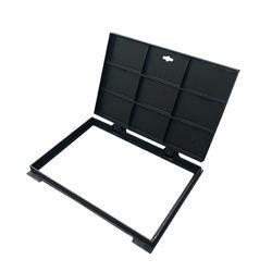China ASTM Heavy Duty Ductile Iron Cover And Frame 15''X20'' High Strength factory