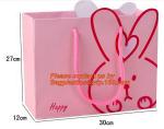 Jewelry paper bag,Special handle design,paper bag,Fashion gift paper bag with