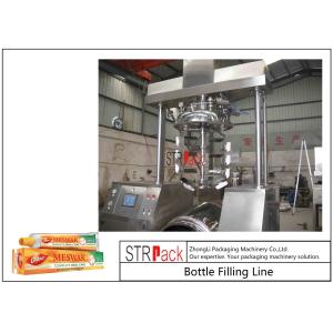Toothpaste Tube Filling And Sealing Machine Line With Circulation Vacuum