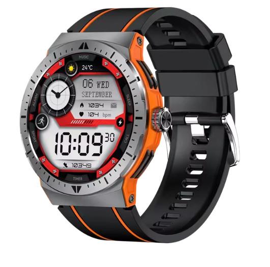 Large Screen Fitness Tracker NFC Smartwatch HK52 Answer Make Call AI Voice Men