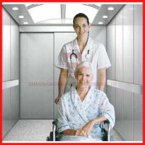China Medical Patient Hospital Bed Lift Car Size 1400 * 2400 * 2500mm With Low Noise factory
