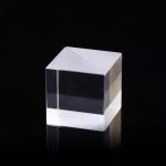 Big BK7 Optical Glass Lens Crystal Cube Prism Infrared Fresnel Lens