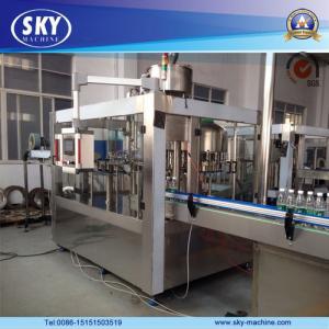 China Pure Water Rinsing Filling Capping Machine 3-in-1 factory