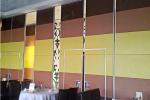 Luxury Hanging System Office Partition Aluminum Folding Sliding Doors 3 1 / 4