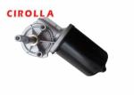 Noise Free Gear Brushed DC Electric Motor 12V / 24V PMDC for Automatic