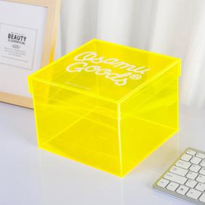 China Factory Customized Color Acrylic Storage Box With Lid For Food Rose Candy Display factory