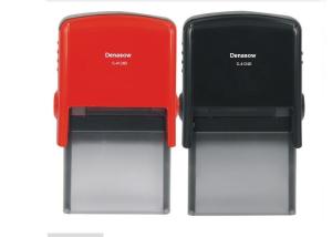 China Denasow plastic material self-inking stamp/ Date stamp for school and office/ S-4124D Stamp factory