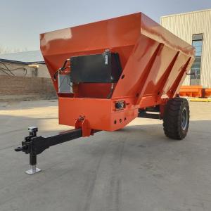 Organic Fertilizer Spreading Trailed Manure Spreader Highly Efficient Reliable
