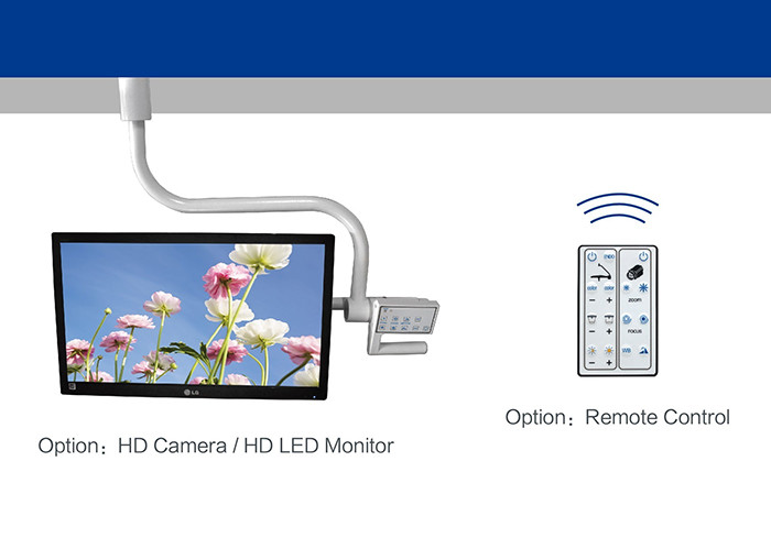 Hospital Surgical Clinic Medicine Equipment Medical Ceiling Type LED Operating Light With Camera System ECOP001