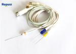 5 Pin DIN Connector EMG Cable , Shielded Cable For Concertric Needle Electrode