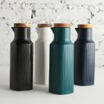 Tableware Ceramic Oil Pot Creative Kitchen Soy Sauce Oil Bottle Vinegar Pot