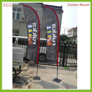 China shenzhen factory beach flags factory