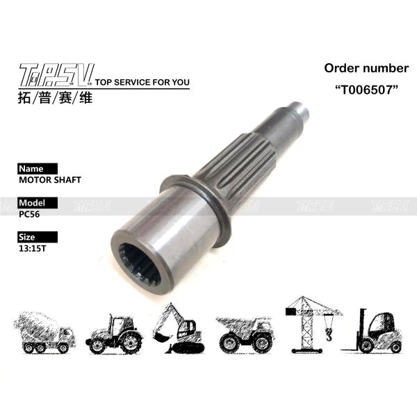 FUMHSH-1-2412 Energy Mining PC56 Excavator Travel Motor Shaft with Availability